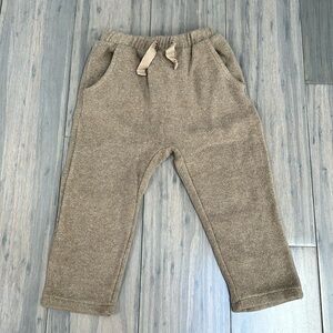 🌺 Like New Zara Brown Knit Pants Size 2-3